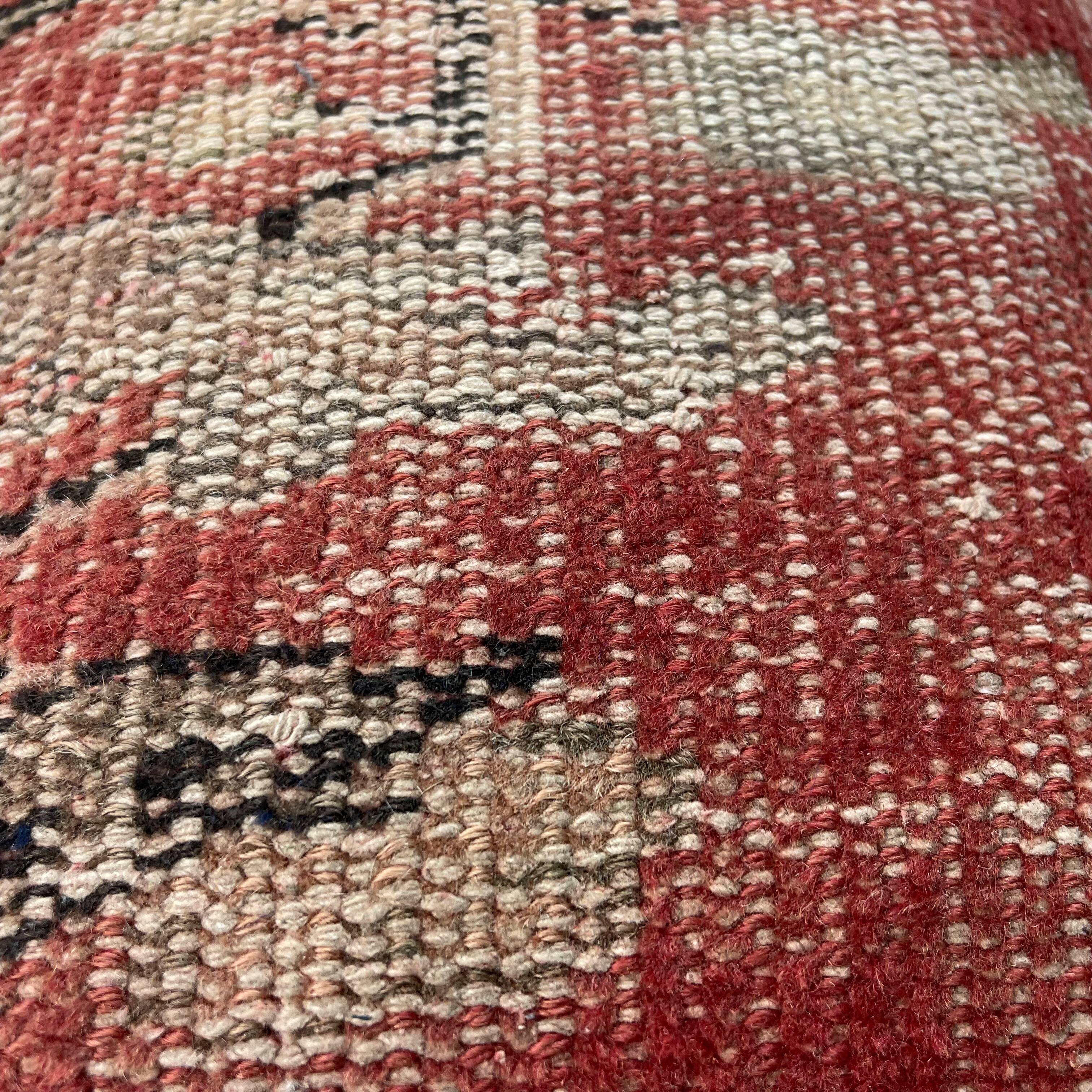 Vintage turkish handmade cushion cover , 30 x 50 cm