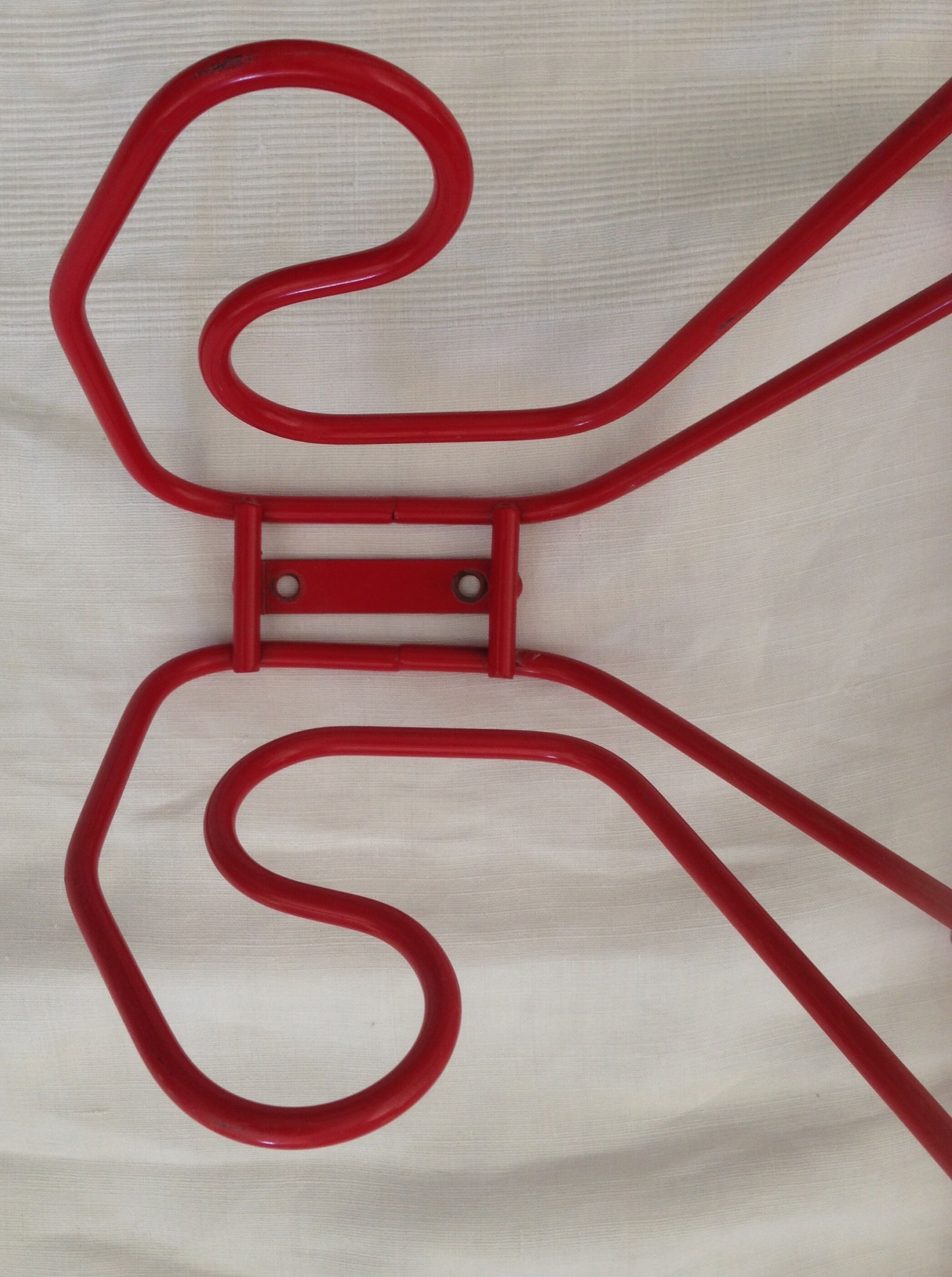 Pair of butterfly and demi-vestiaire of the 70 hooks