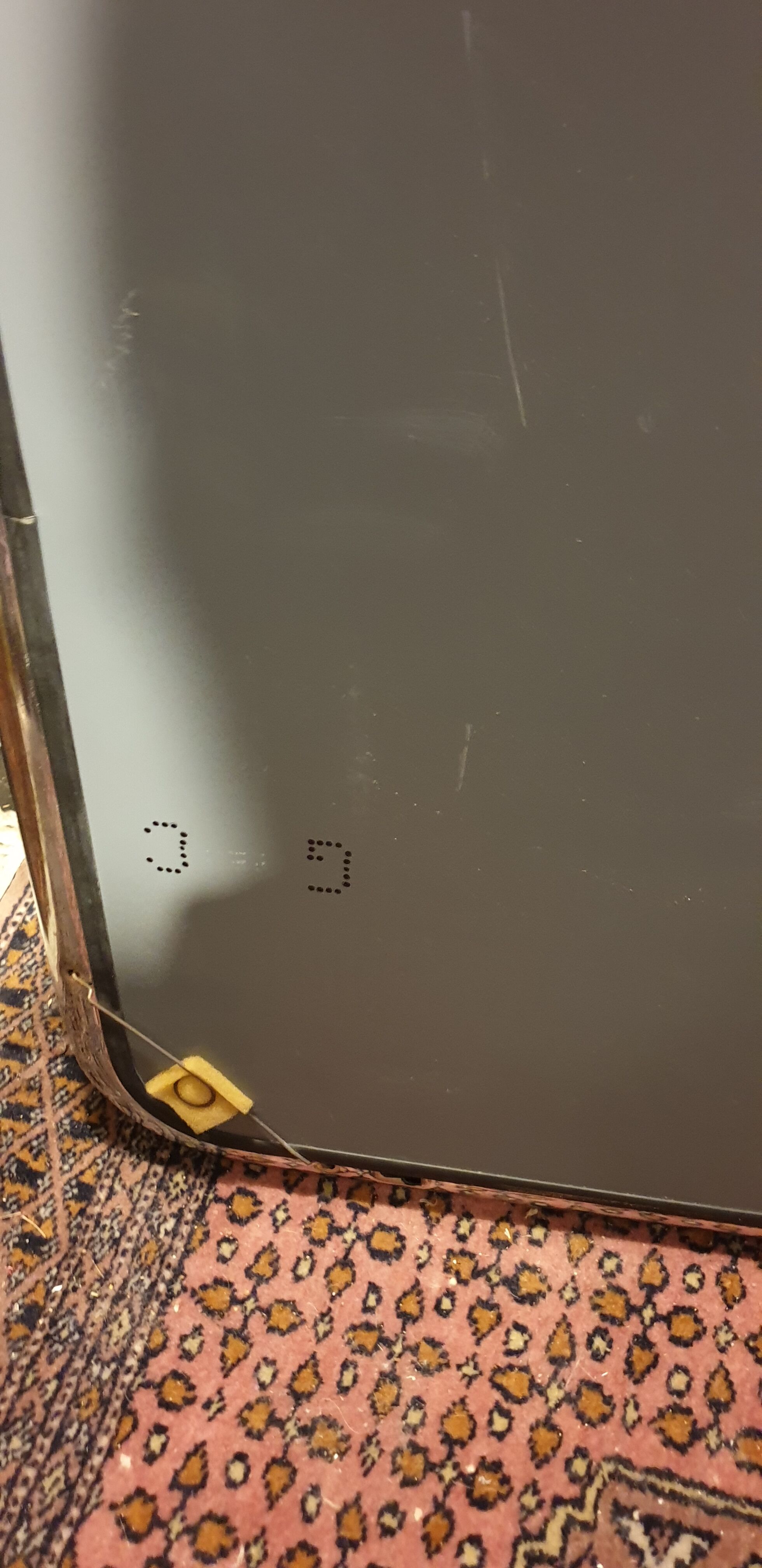 Vintage mirror 60x60cm