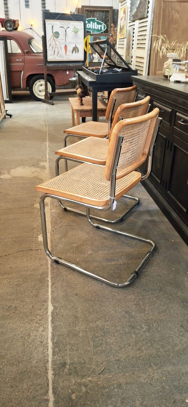 Chaises Marcel Breuer Cesca B 32