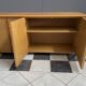 Large blonde Wicker & wood webbing sideboard