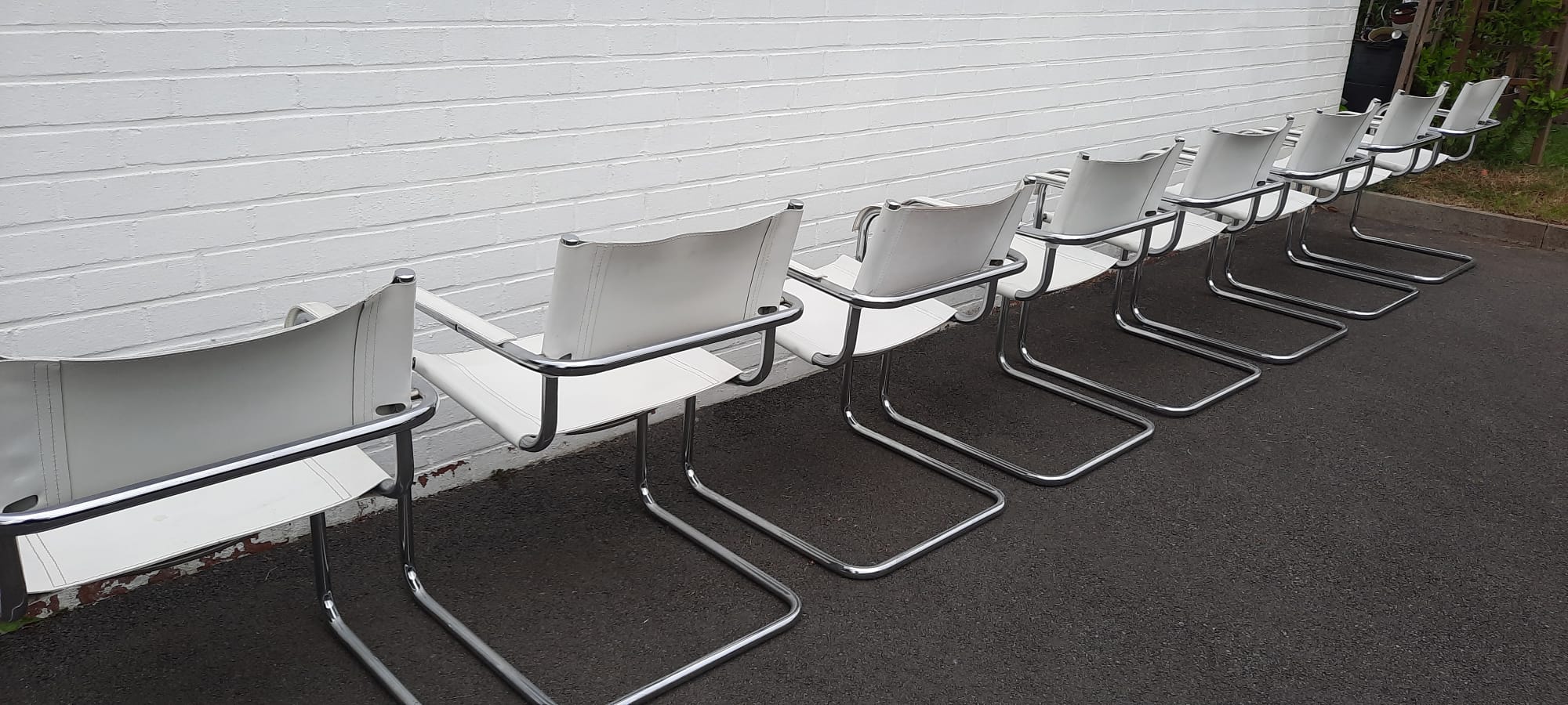 Set of 8 chairs design Matteo Grassi