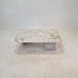 Italian marble coffee table 1970s