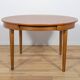 Mid century round extendable dining table and chairs from mcintosh, 1960s, set of 5