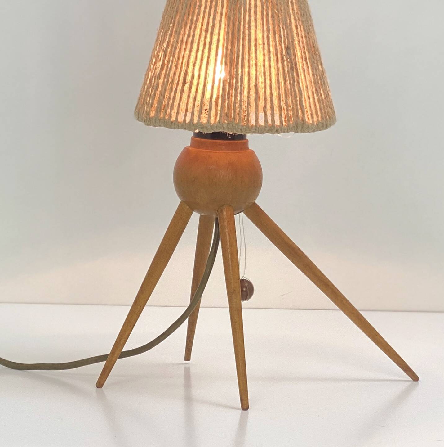 Scandinavian Lamp 50's — Rare Model Attributed to Uno & Östen Kristiansson