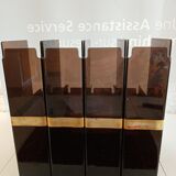 Vertical review door