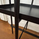 GUBI Console en marbre noir et blanc