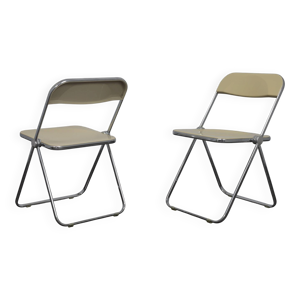Paire de chaises pliantes