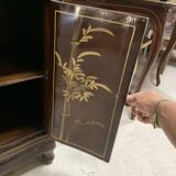 Chinese lacquered chest of drawers