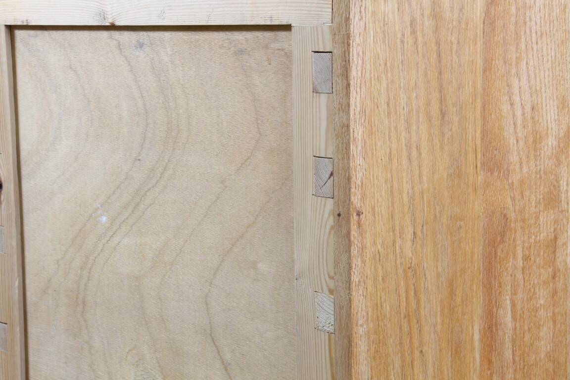 Vintage Danish 1967 Highboy 6 Drawer Dresser in Oak