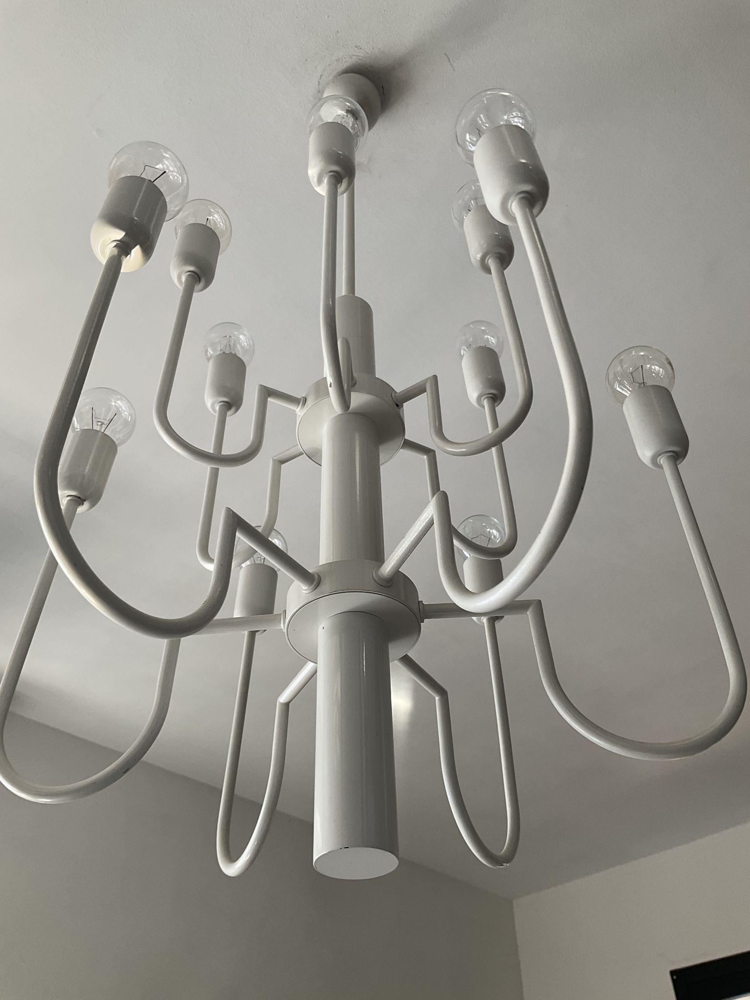 Suspension Space Âge 12 lampes