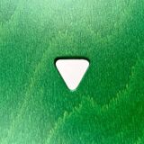 Postmodern green Italian accent chair, 1980s