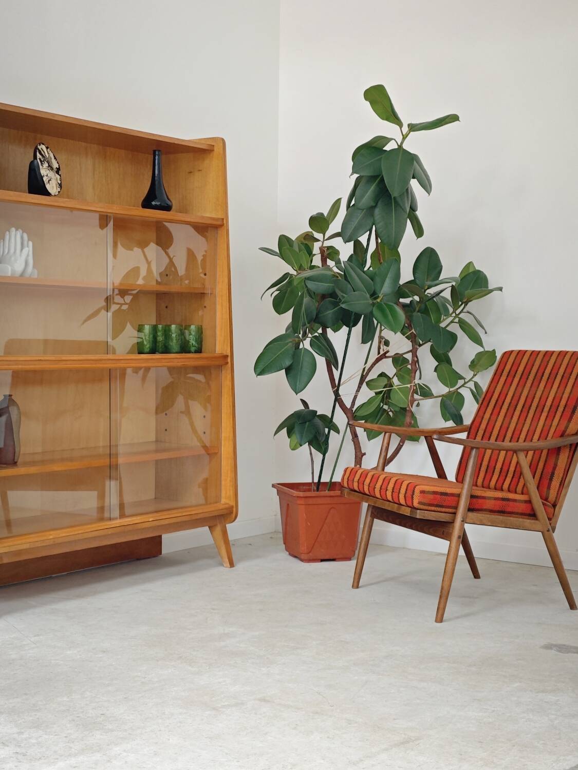 Bookcase / Showcase by Frantisek Jirak for Tatra Pravenec 1960