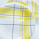 10 assiettes à pain Salins Montréal Jaune