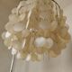 Vintage mother-of-pearl chandelier from the 70s