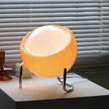 Bauhaus-inspired glass globe lamp