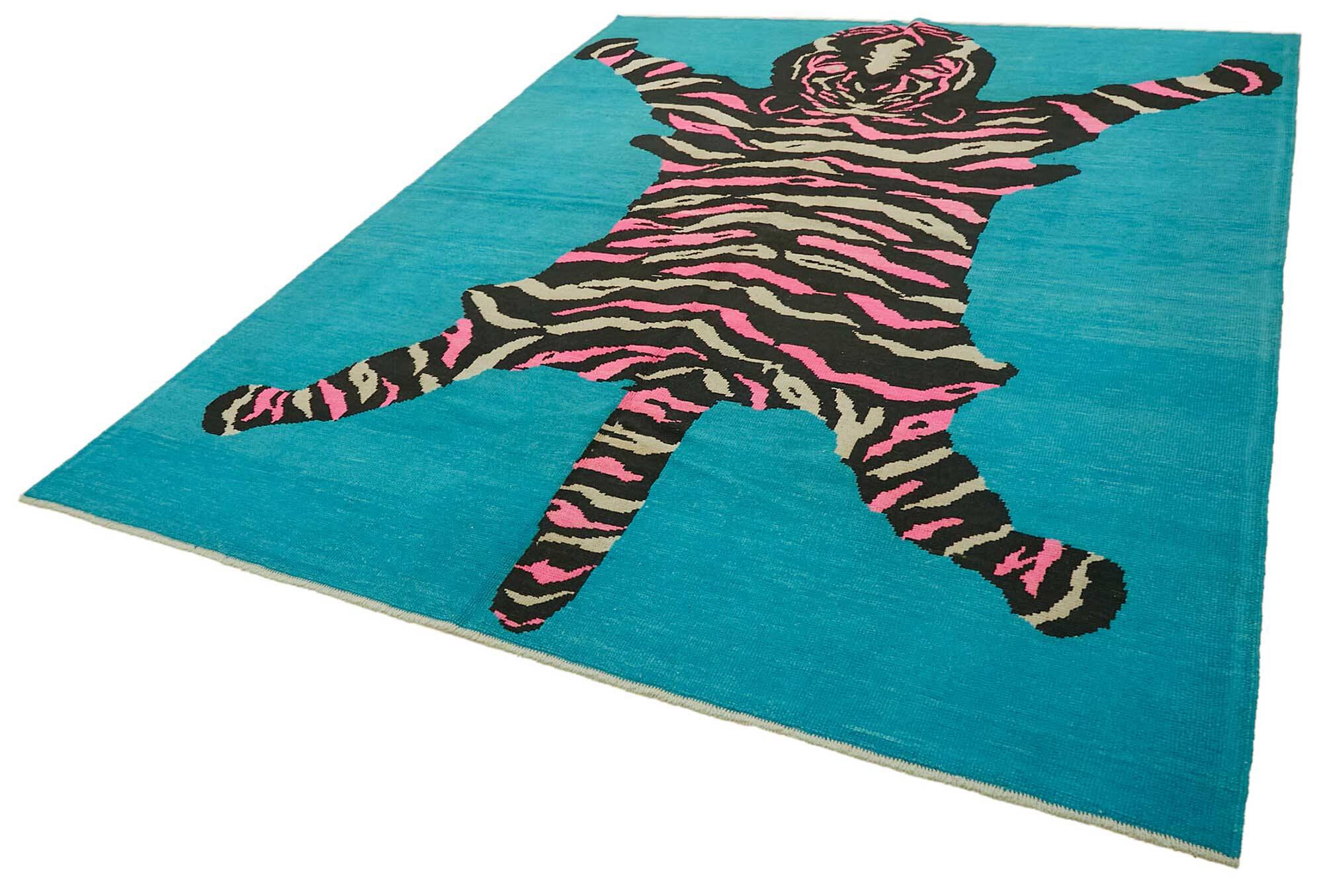 Turkish Handknotted Wool Tiger Rug 252 cm x 322 cm