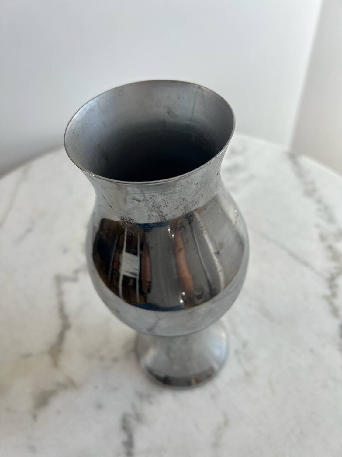 Metal vase