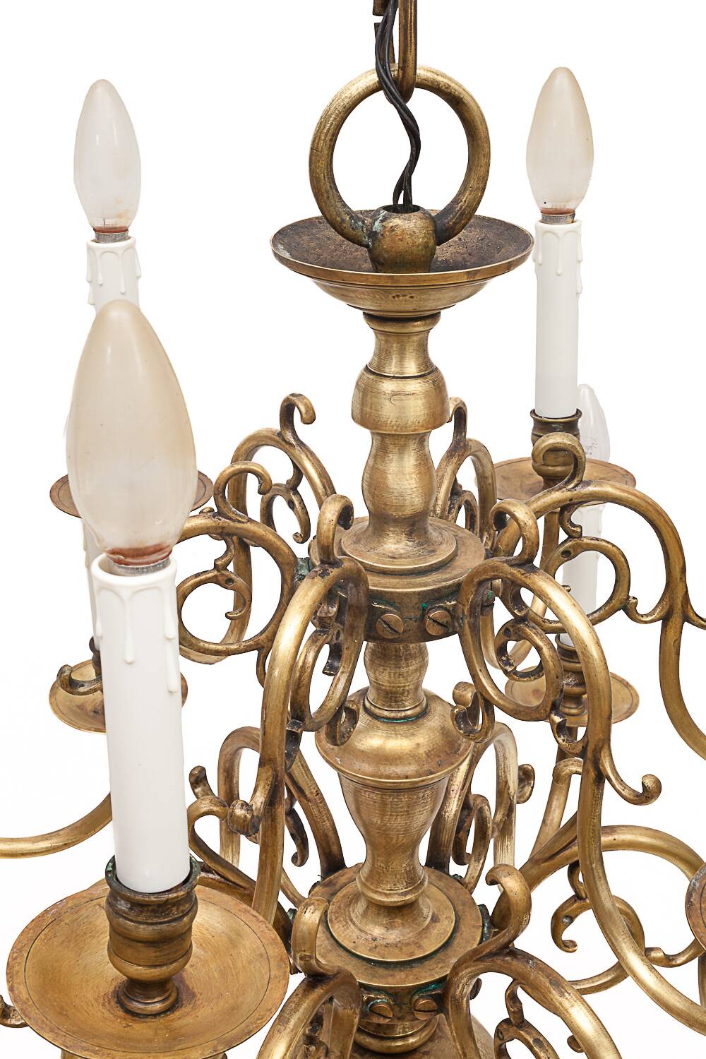 12-light Dutch chandelier