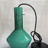 Green Opaline Pendant Light – Retro Modernist Design