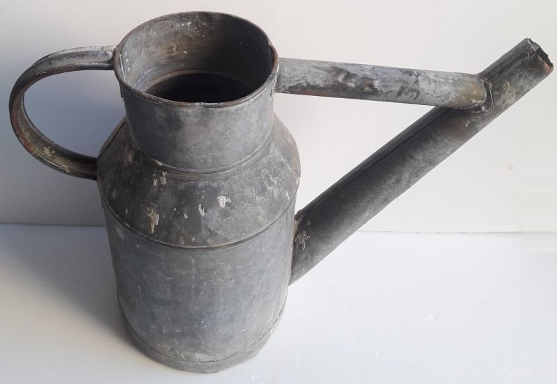 Watering can zinc artisan garden workshop