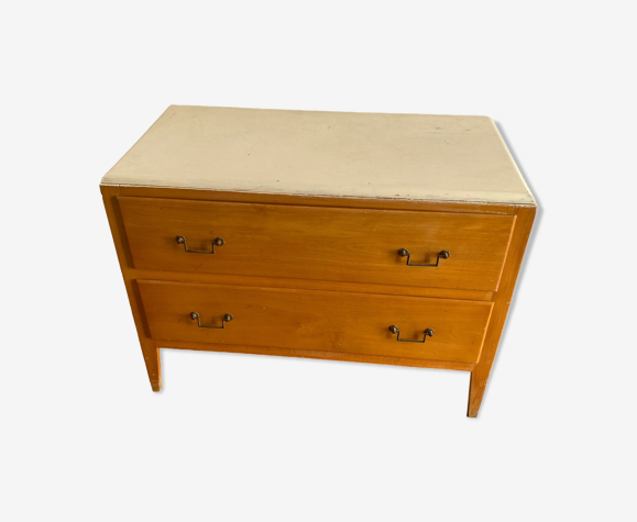 Commode en chêne des années 50