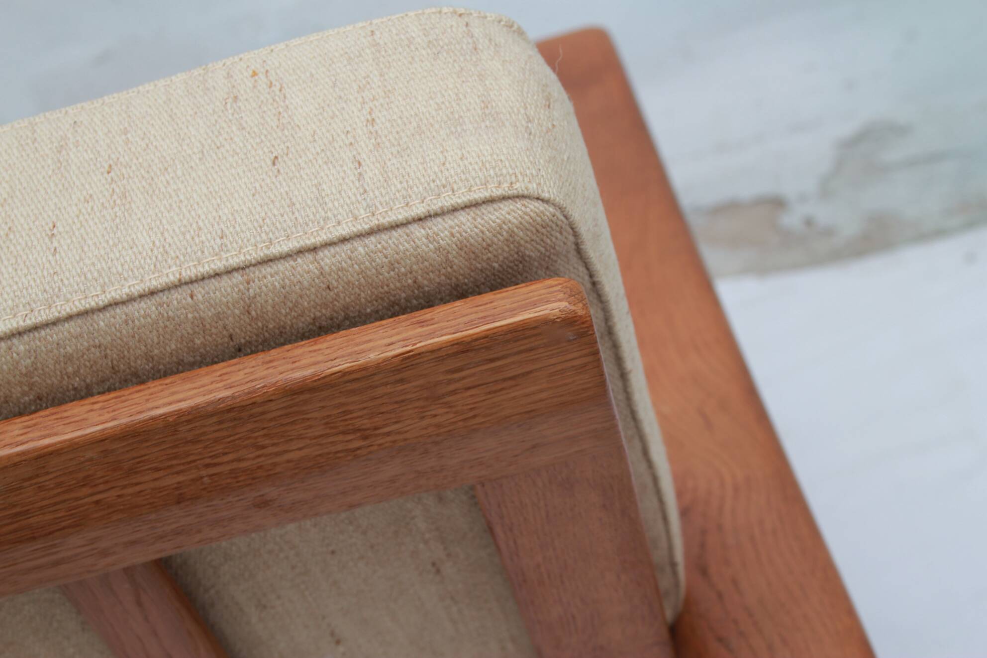 1960s armchair in oak, Arne Wahl Iversen für Komfort