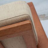 1960s armchair in oak, Arne Wahl Iversen für Komfort