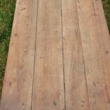 Old farmhouse table with drawers