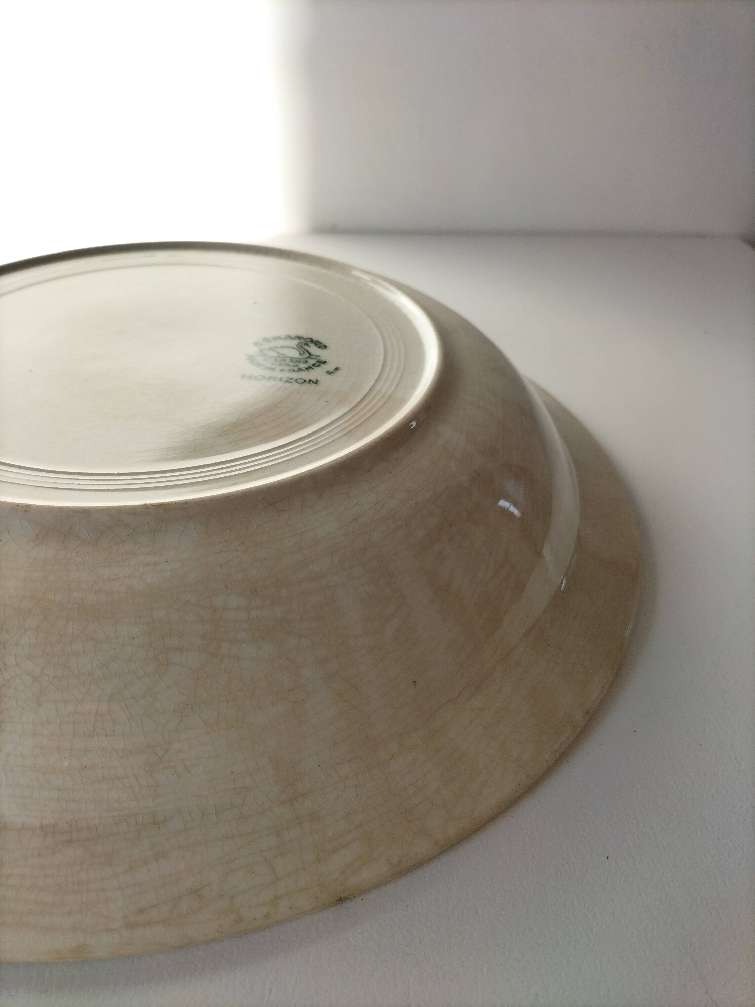 Large hollow dish St Amand Horizon model