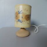 Dried flower lampshade