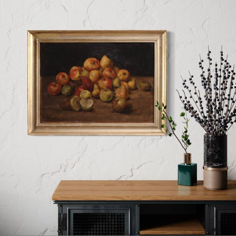 20th century French painting, still life with fruit