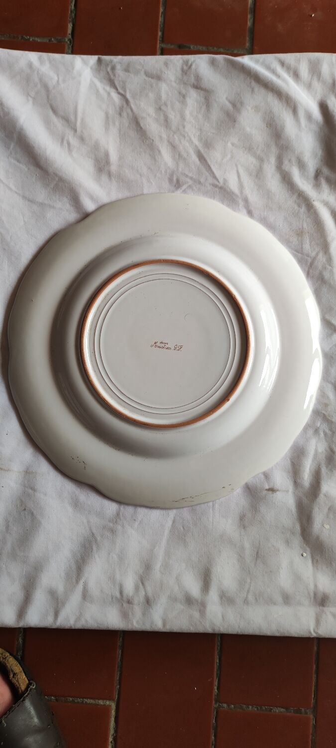 Plate decor moustiers