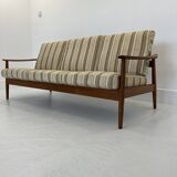 Danish Three-Seater Sofa in Teak by Arne Vodder for France & Son, 1960s