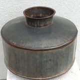 Old zinc pot