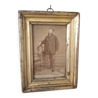 Small golden frame