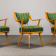 German Beech Armchairs from Casala, 1950s, set of 6
