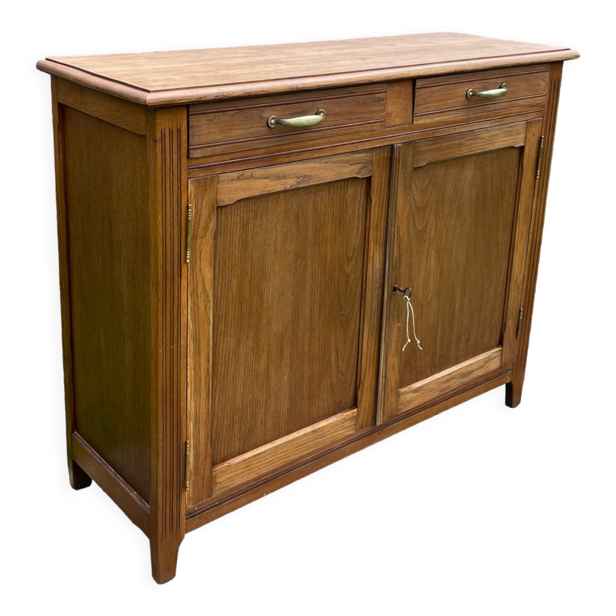 Parisian sideboard vintage solid oak