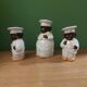 Vintage salt shaker, pepper and mustard set