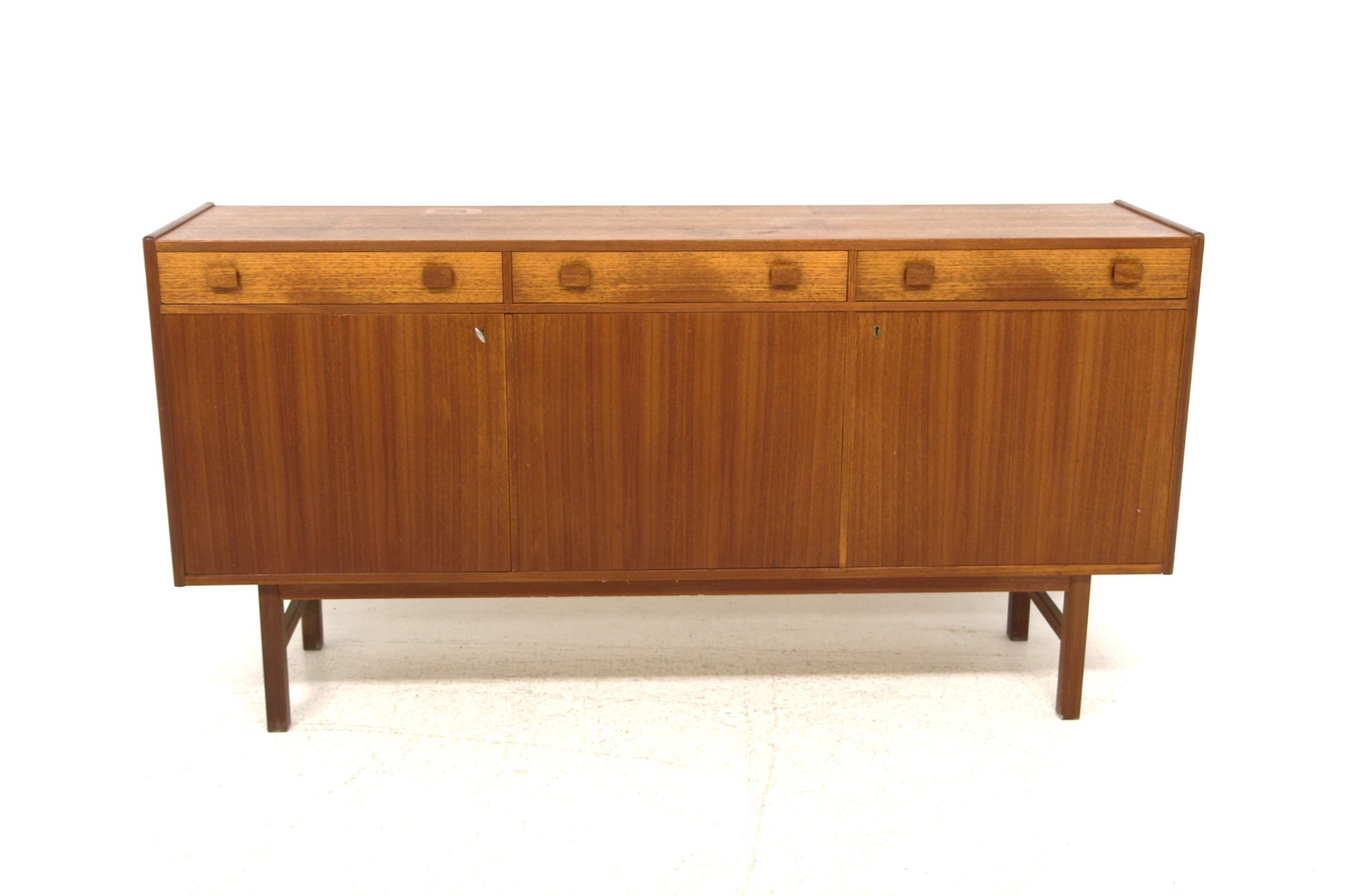 Enfilade scandinave en teck, Suède, 1960