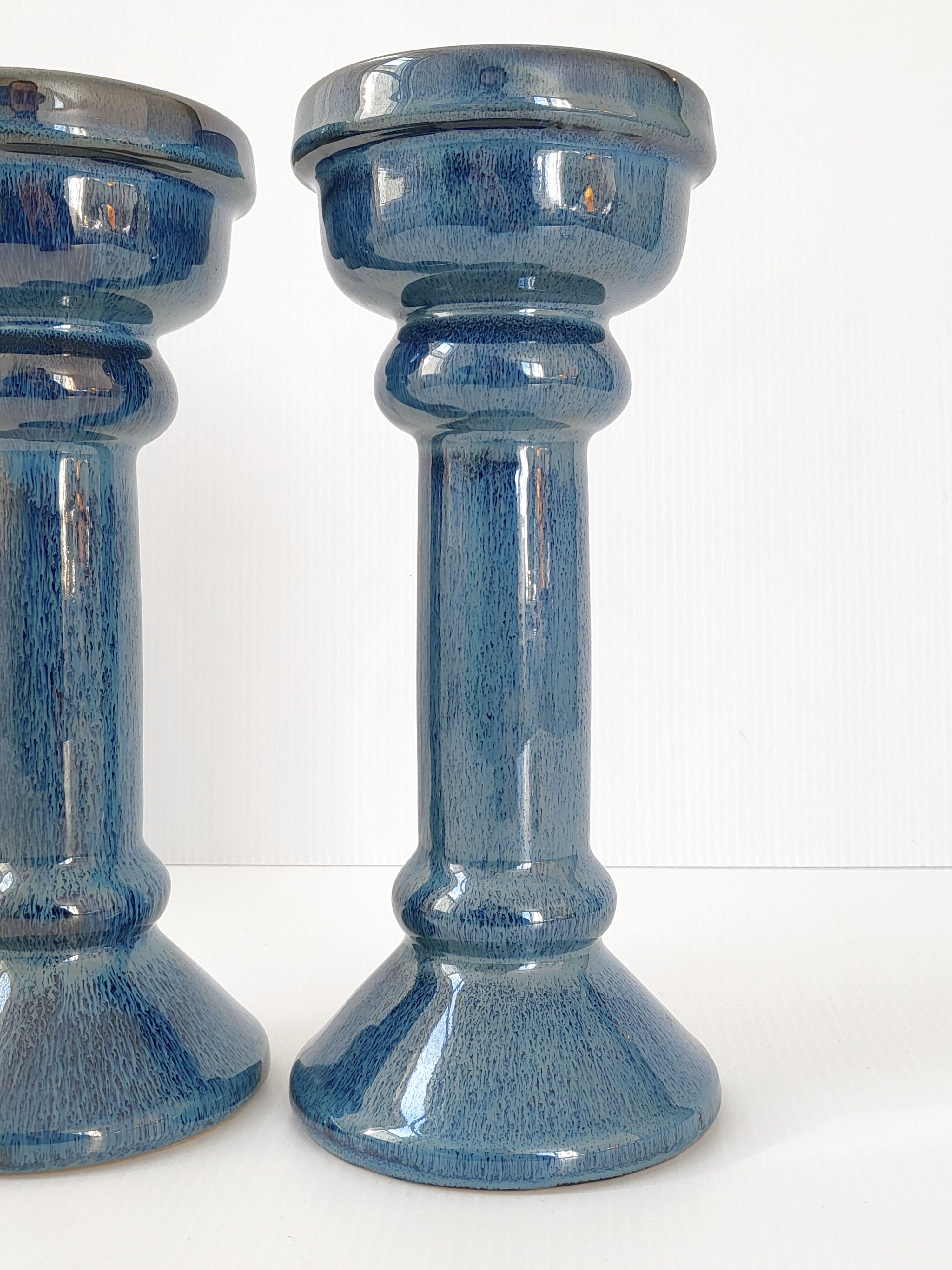 Pair of vintage candle holders 1960
