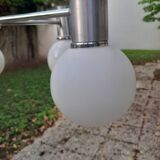 Chrome chandelier