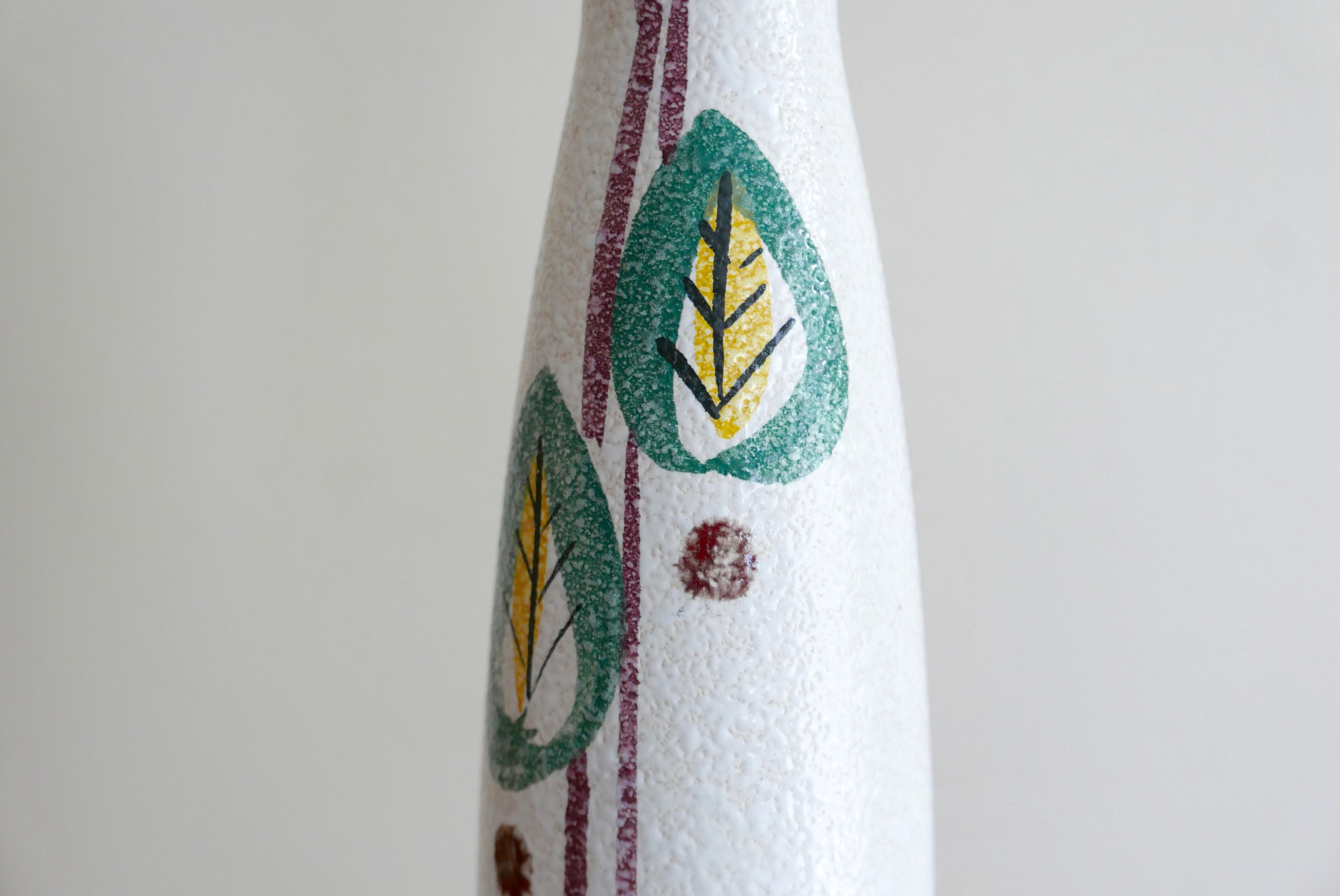 Scheurich Germany ceramic vase, 1960