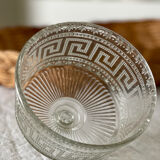 Art deco crystal bell