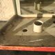 Painted sheet metal wall Lantern