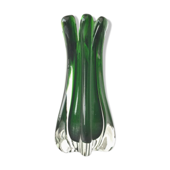 Green vase