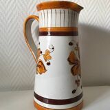Old numbered orange pitcher