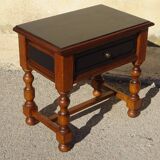 Small rustic bedside table