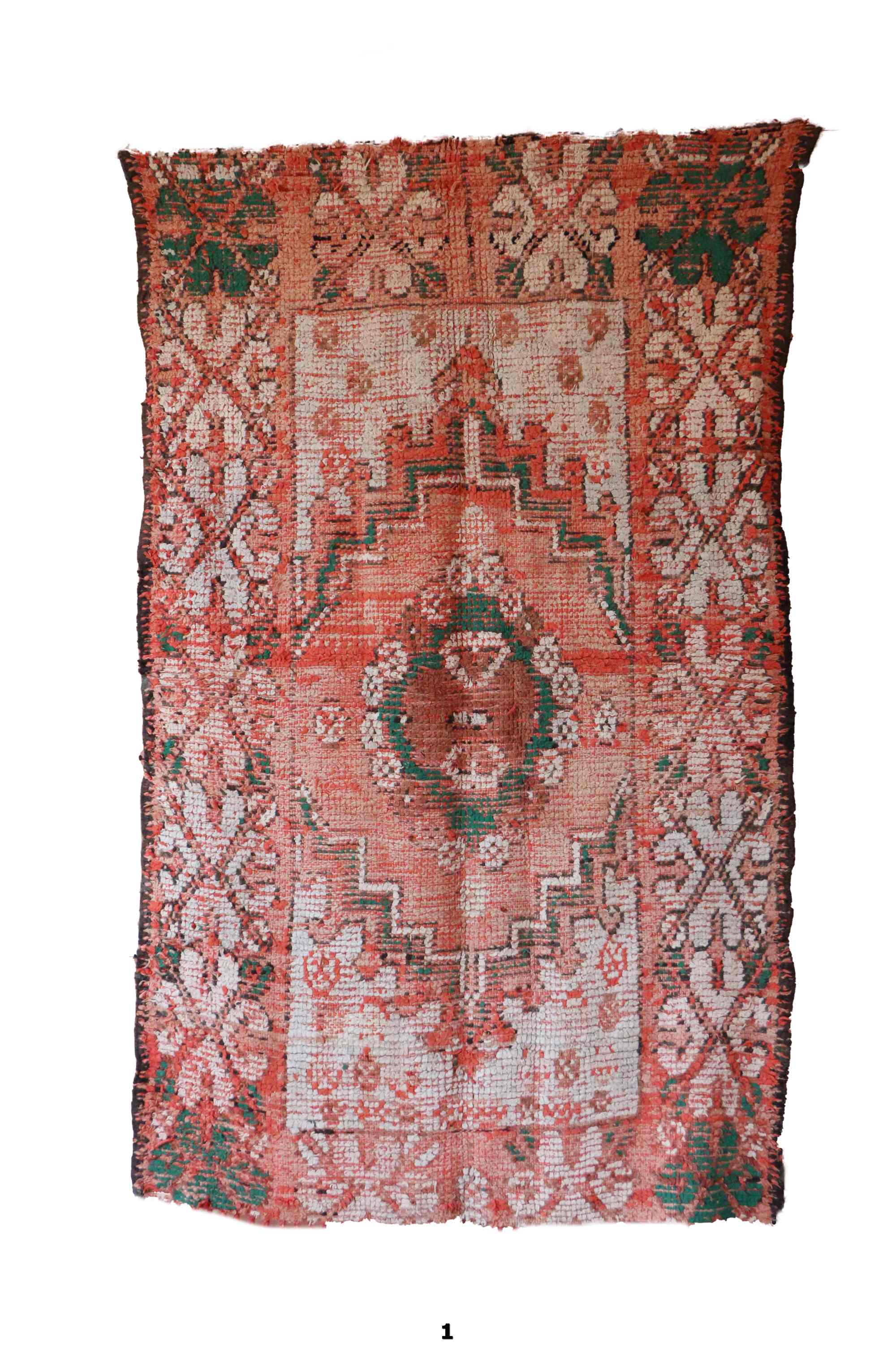 Old Moroccan Carpet - 149 x 238 cm