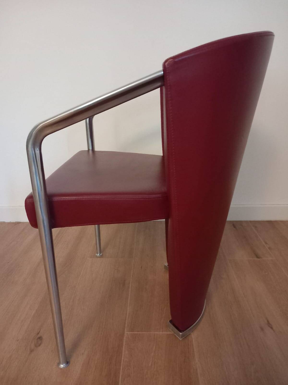 Set of 4 Estel Italian armchairs, designed by Favaretto & Partners